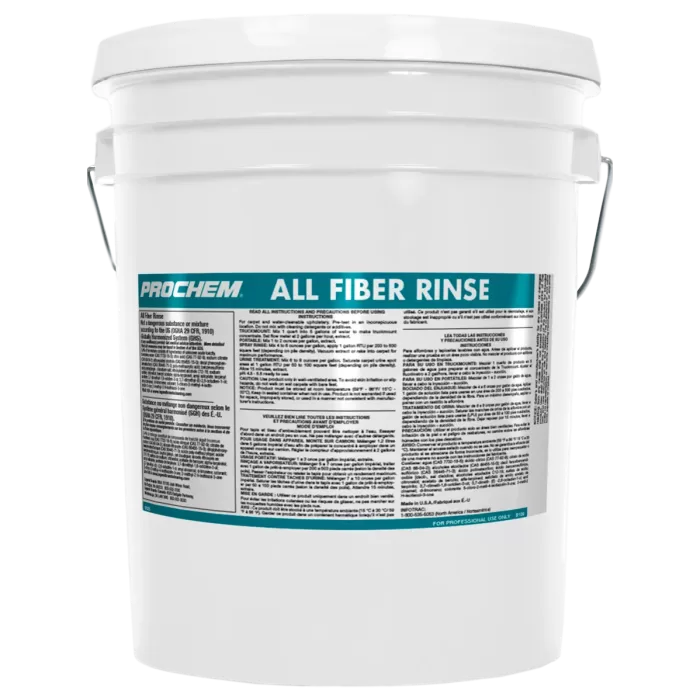 40 LB Pail of Prochem ALL Fiber Rinse Powder
