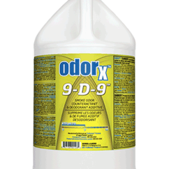 3.79 L Jug of OdorX 9-D-9 by Prorestore, powerful deodorizer for restoration damage remediation
