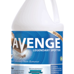 3.79 L jug of Avenge Stain Remover by Bridgepoint Systems, neutral spotter that is non-toxic, odorless, ringless, and non-flammable