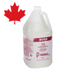 3.87 L Bottle of Boss Griddle and Fryers Cleaner by Parall, for Commercial Cleaning and Scouring