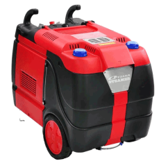 Optima Steamer XE, Fully Electric commercial Steam Cleaning Machine in Red
