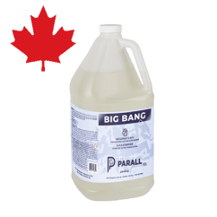 4L Jug of Parall Big Bang Floor Stripper, manufactured in Canada for use in the Janitorial Cleaning and Commercial Cleaning Industry of Canada