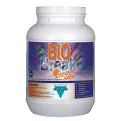 6.5 lb Jar of BioBreak with Citrus Solv, powdered Pre-spray for carpets and upholstery by Bridgepoint Systems