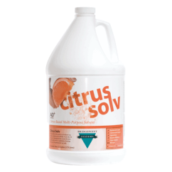 4 L Jug of Citrus Solv by Bridgepoint Systems, the ultimate booster for carpet and upholstery cleaning