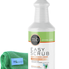 1 Quart bottle of Easy Scrub, abrasive cleaner for use on stainless steel, stone, and other hard surfaces