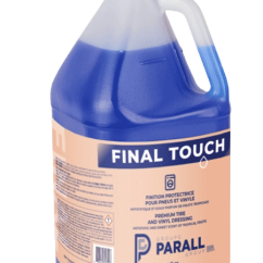 4L Jug of Final Touch Premium Tire and Vinyl Dressing by Parall, Canadian Cleaning Solution Manufacturer