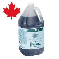 4L Jug of Parall U-974, powerful disinfectant, degreaser, sanitizer for industrial cleaning.