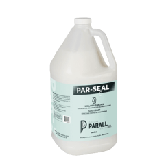 3.89 L jug of Par-Seal Floor Sealant for ommercial tile, commercial linoleum, terrazzo and concrete.