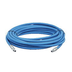 Blue, 50 ft long High Pressure Hose of a 1/4" thickness for use with professional Carpet Cleaning Equipment