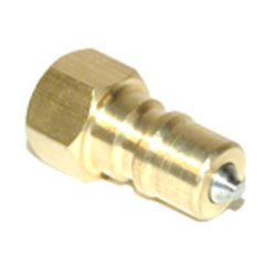 Male Quick Disconnect, 1/4" Brass