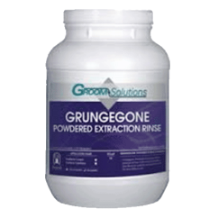 6 LB Jar of Grungegone Powdered Extraction Rinse by Groomsolutions