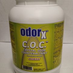 OdorX C.O.C Crystal Odor Counteractant - Cherry (6lb Jar)