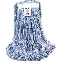 Globe Wax-Pro Candystripe Finish Mop - Medium