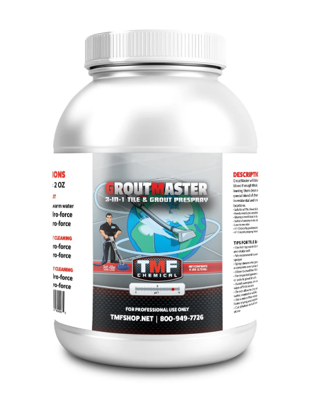 TMF GroutMaster Tile and Grout Cleaner Prespray - 6.5lb Jar