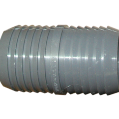 Hose Connector Barb, 2" x 2"