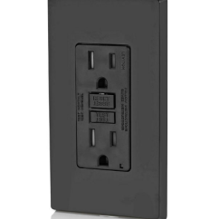 15 Amp GFCI Outlet with LED Indicator Light
