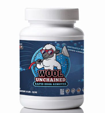 TMF Wool Unchained Rapid Odor Remover - 8lb Jar